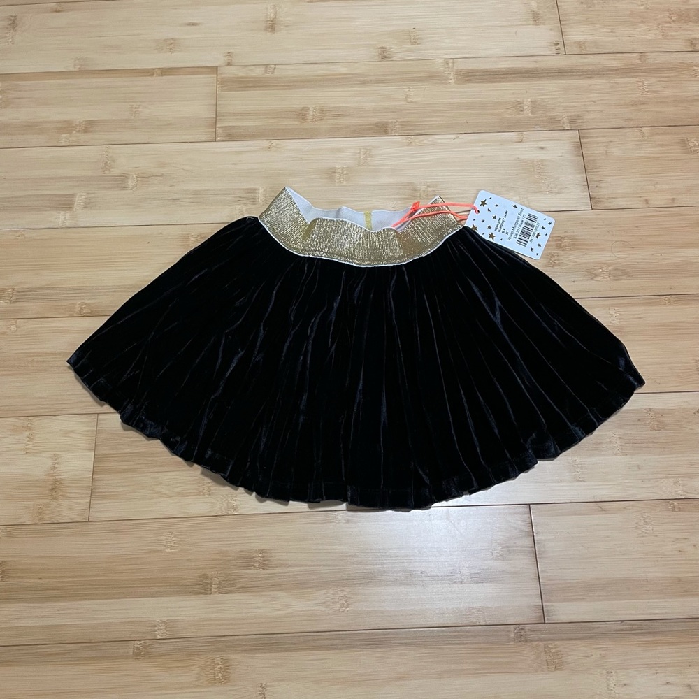 Black Velvet Skirt